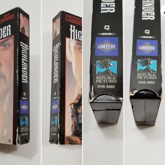 Highlander (VHS, 1993) 6279E1M - Picture 9 of 10